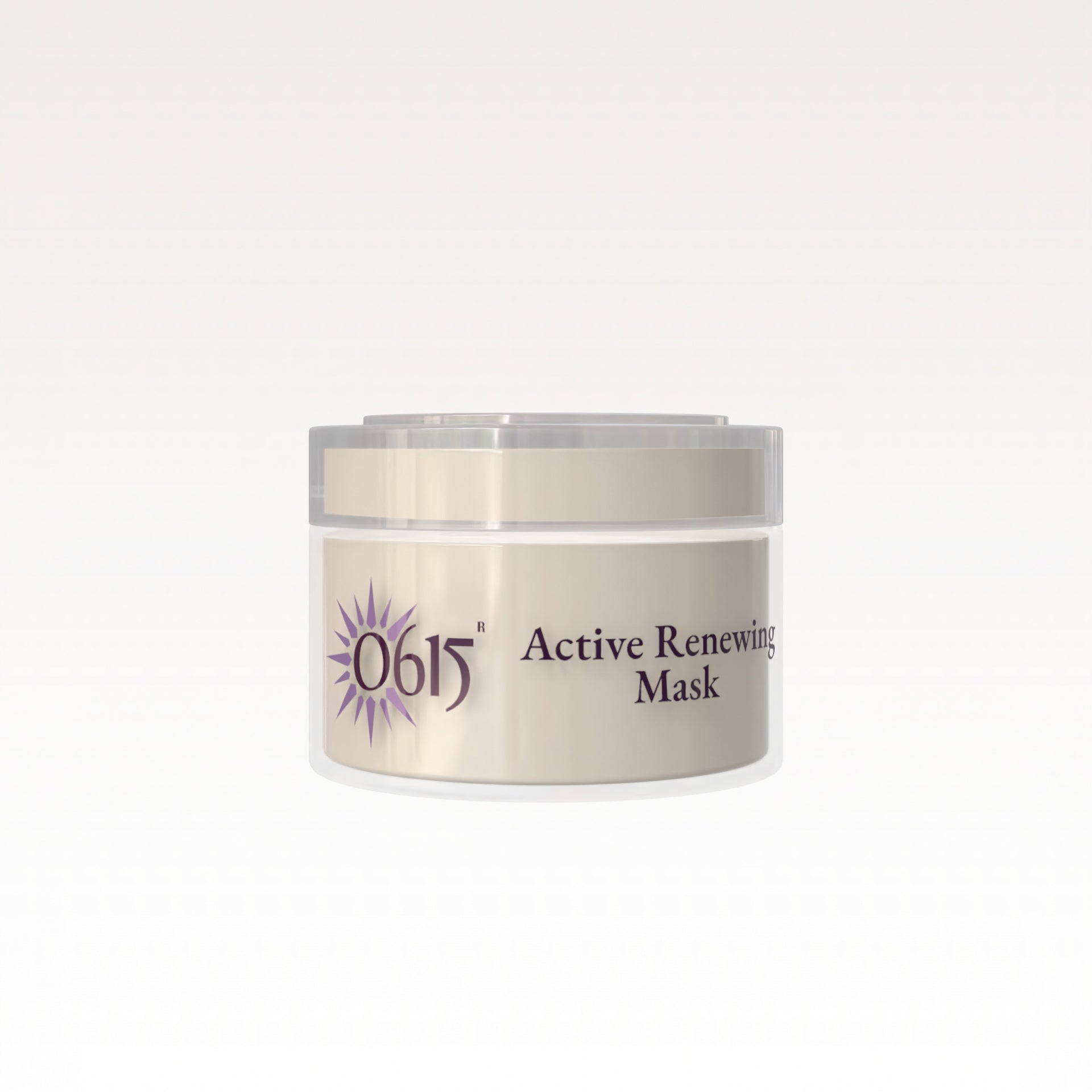 Jar of 0615 Active Renewing Mask on a white background