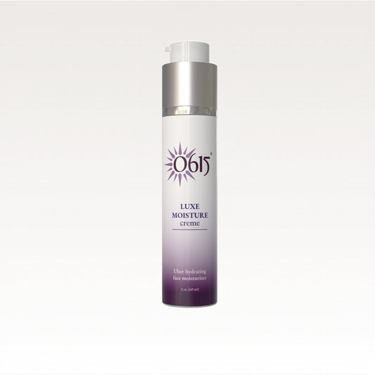 Luxe Moisture crème bottle on a white background