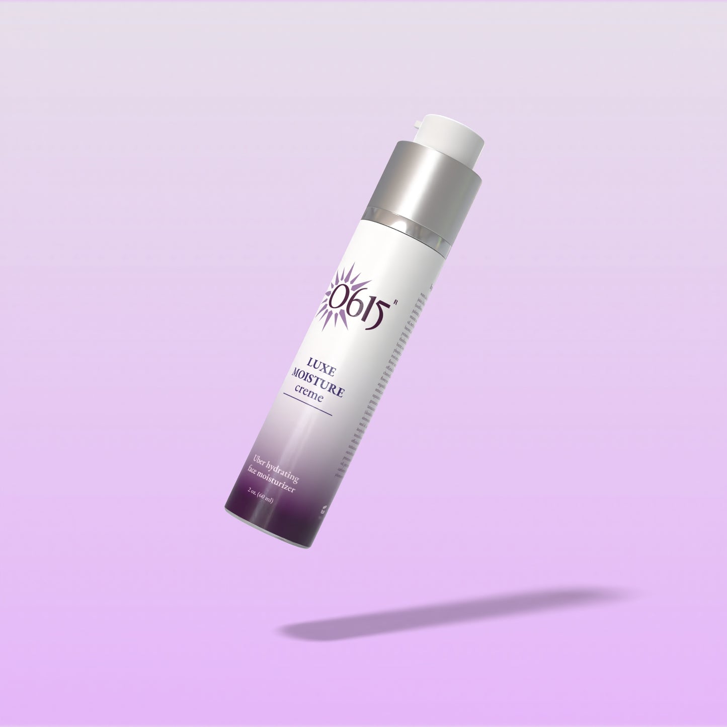 Luxe Moisture Creme on a light purple background