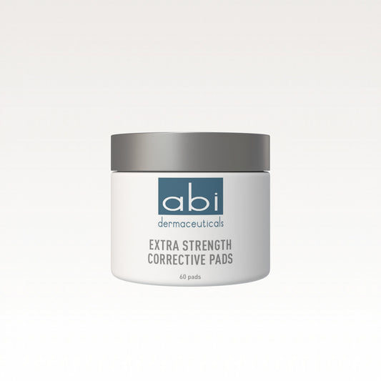 abi dermaeuticals Extra Strength Corrective Pads container on a white background